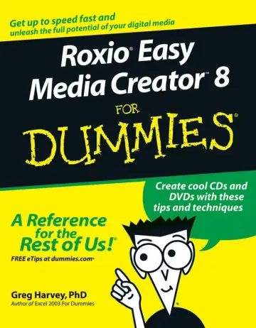 Cover of Roxio Easy Media Creator 8 for Dummies