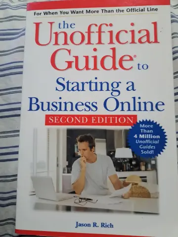 Cover of Unofficial Guide to Starting a Business Online