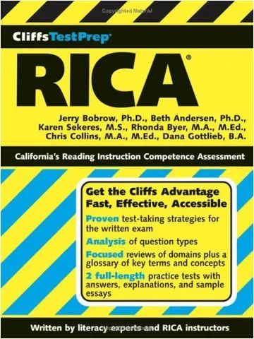 Cover of CliffsTestPrep® RICA®