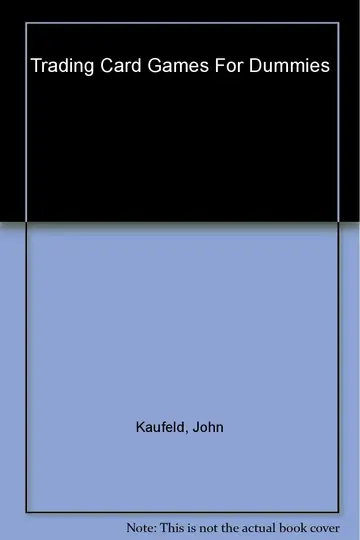 Cover of Trading Card Games for Dummies