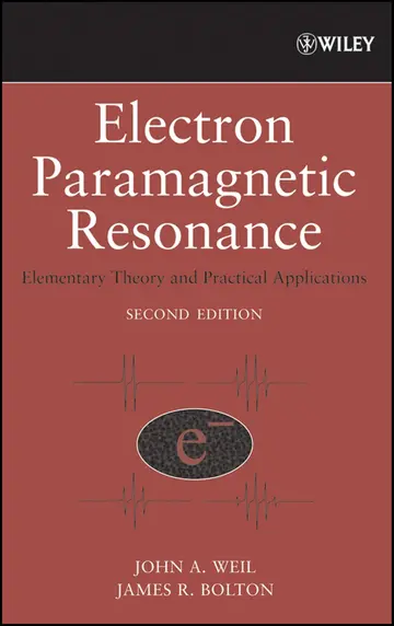 Cover of Electron Paramagnetic Resonance