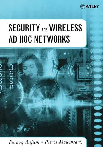 Cover of Security for Wireless Ad Hoc Networks