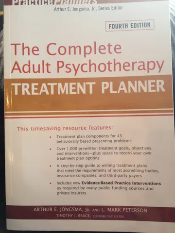 Cover of The Complete Adult Psychotherapy Treatment Planner