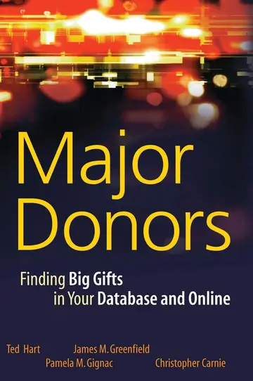 Cover of Major Donors