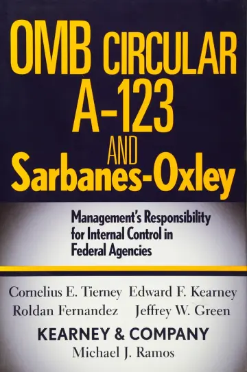 Cover of OMB Circular A–123 and Sarbanes–Oxley