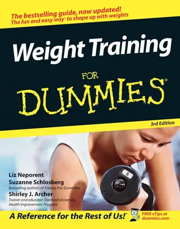 Cover of Weight Training for Dummies
