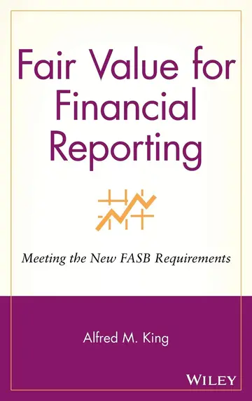 Cover of Fair Value for Financial Reporting