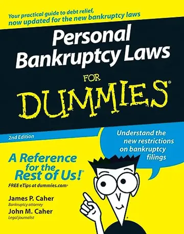 Cover of Personal Bankruptcy Laws for Dummies