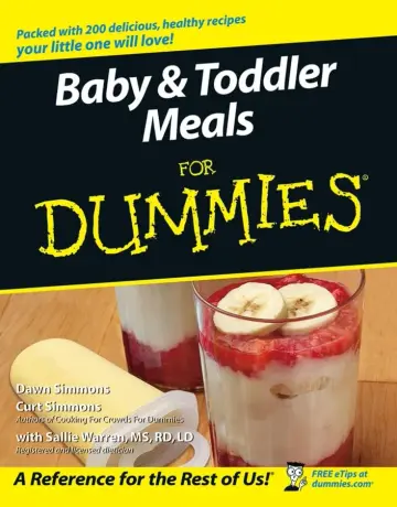 Cover of Baby and Toddler Meals for Dummies