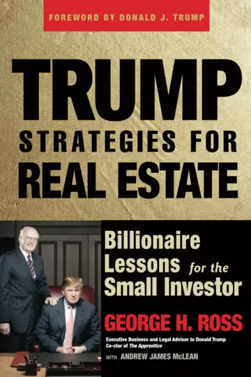 Cover of Trump Strategies for Real Estate - Billionaire Lessons for the Small Investor