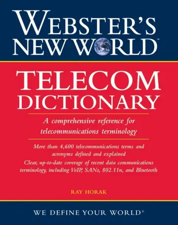 Cover of Webster′s New World Telecom Dictionary