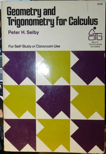Cover of Geometry and Trigonometry for Calculus