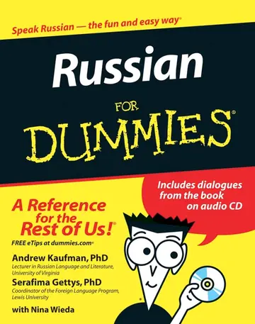 Cover of Russian for Dummies