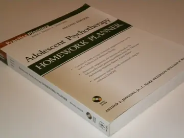 Cover of Adolescent Psychotherapy Homework Planner
