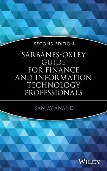 Cover of Sarbanes-Oxley Guide for Finance and Information Technology Professionals