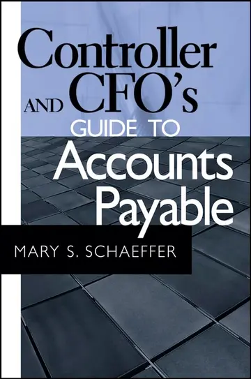 Cover of Controller and CFOâ€²s Guide to Accounts Payable