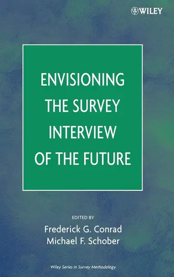Cover of Envisioning the Survey Interview of the Future