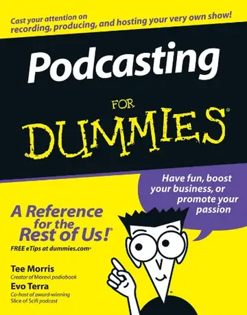 Cover of Podcasting for Dummies