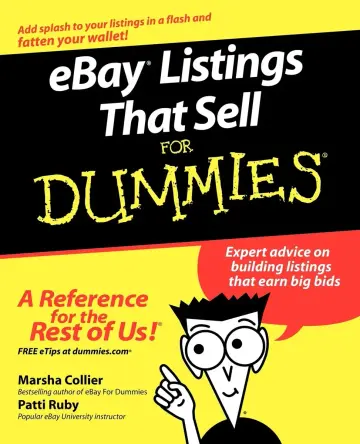 Cover of eBay Listings That Sell for Dummies