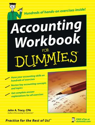 Cover of Accounting Workbook for Dummies