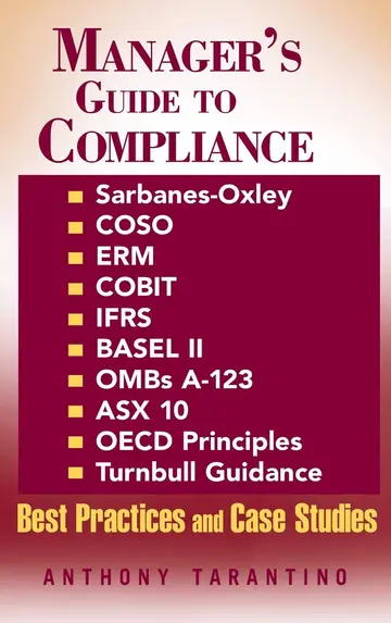 Cover of Manager's Guide to Compliance