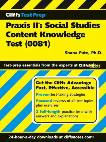 Cover of CliffsTestPrepTM Praxis II®