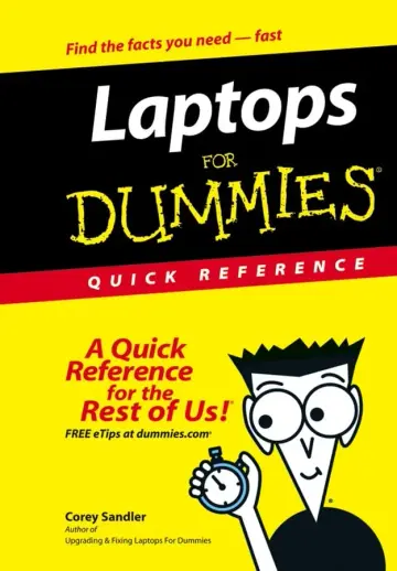 Cover of Laptops for Dummies Quick Reference
