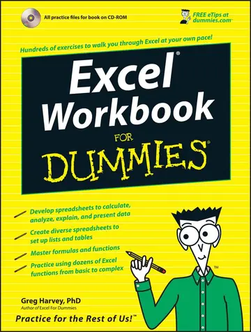 Cover of Excel Workbook for Dummies