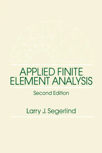 Cover of Applied Finite Element Analysis, 2Nd Edition