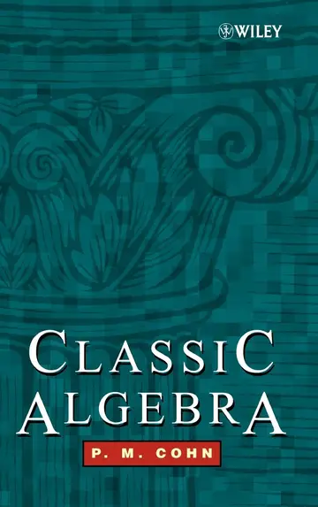 Cover of Classic Algebra