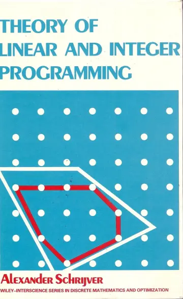 Cover of Theory of Linear and Integer Programming