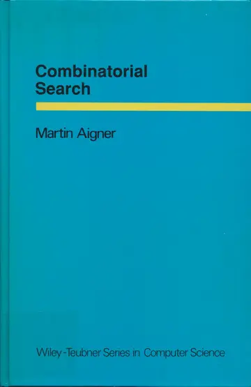 Cover of Combinatorial Search