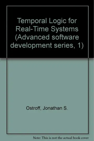 Cover of Temporal Logic for Real-Time Systems