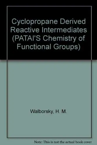 Cover of Cyclopropane Derived Reactive Intermediates Updates
