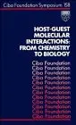 Cover of Host–Guest Molecular Interactions