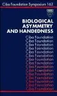Cover of Biological Asymmetry and Handedness