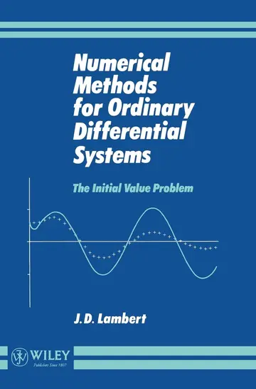 Cover of Numerical Methods for Ordinary Differential Systems