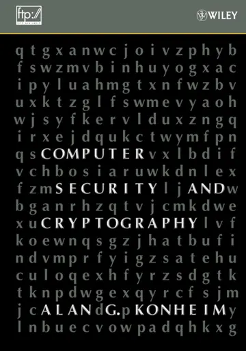 Cover of Computer Security and Cryptography
