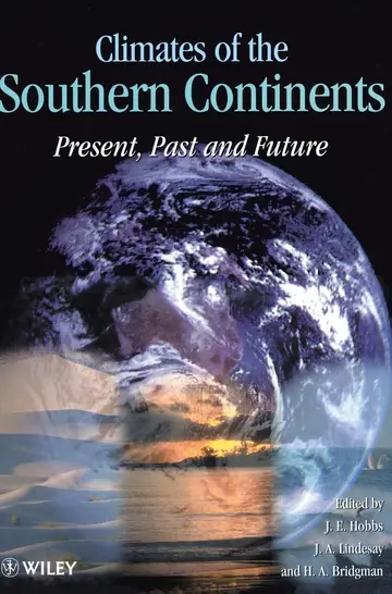 Cover of Climates of the Southern Continents