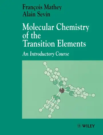 Cover of Molecular Chemistry of the Transition Elements