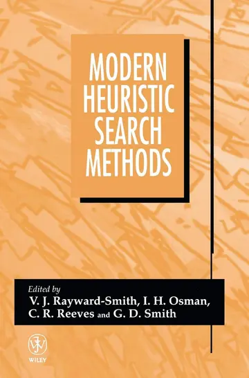 Cover of Modern Heuristic Search Methods