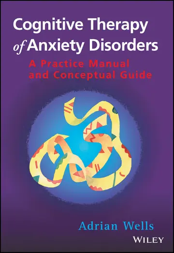 Cover of Cognitive Therapy of Anxiety Disorders