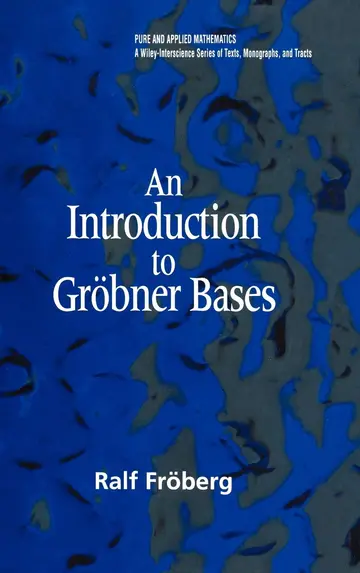 Cover of An Introduction to Grobner Bases