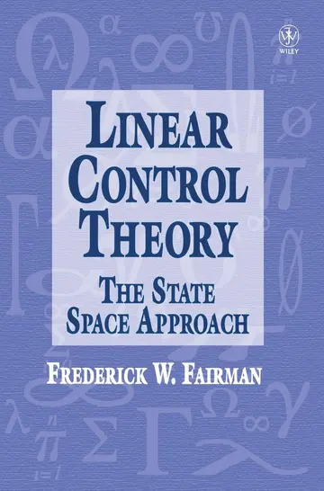 Cover of Linear Control Theory