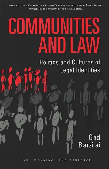 Cover of Communities and Law