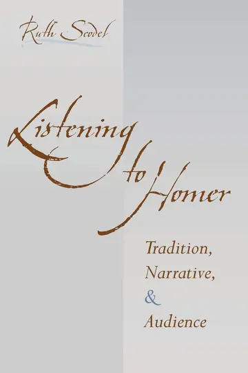 Cover of Listening to Homer