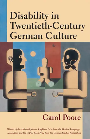 Cover of Disability in Twentieth-century German Culture
