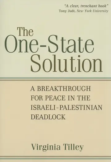 Cover of The One-State Solution