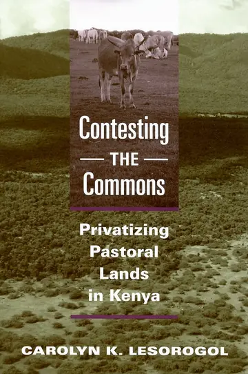 Cover of Contesting the Commons