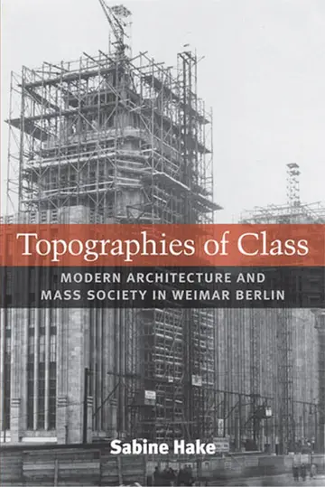 Cover of Topographies of Class